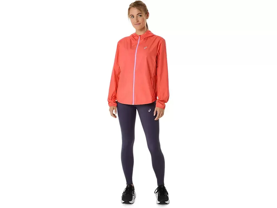 asics silberne jacke