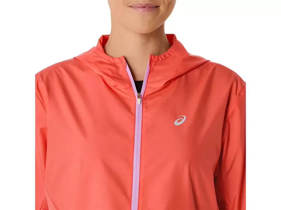 asics silberne jacke