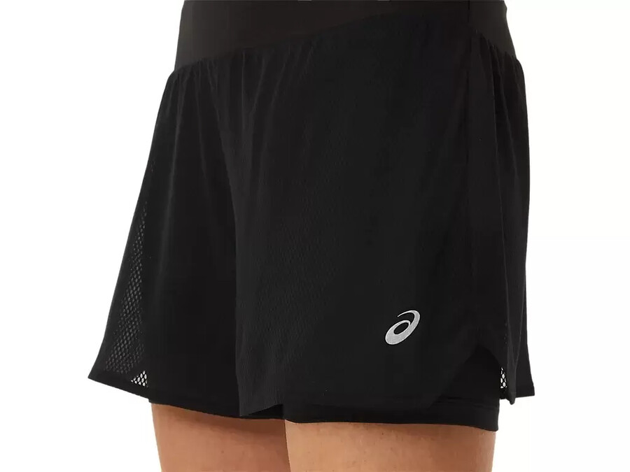 ventilate 2-n-1 35-zoll-shorts für damen