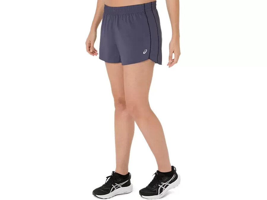 asics silberne 4in kurze