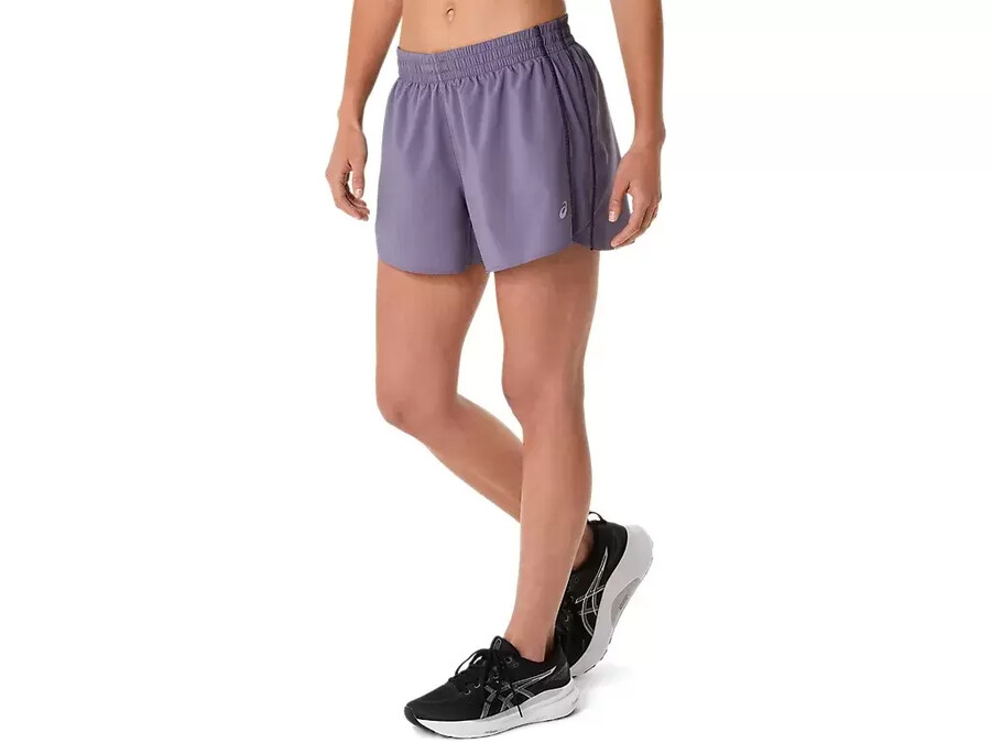 asics silberne 4in kurze