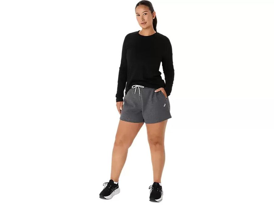 asics sunday sana fleeceshort fÜr damen