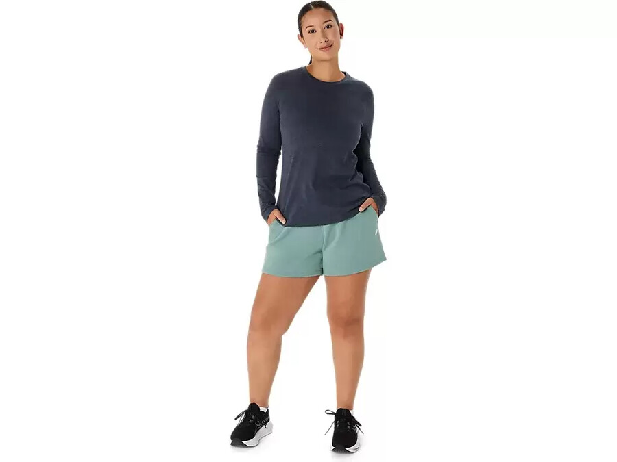 asics sunday sana fleeceshort fÜr damen