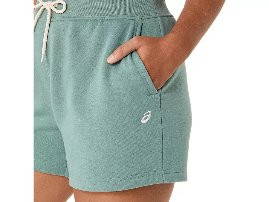 asics sunday sana fleeceshort fÜr damen