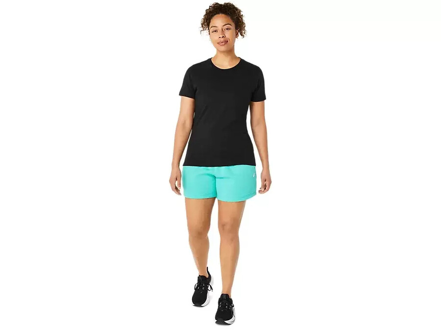 asics sunday sana fleeceshort fÜr damen