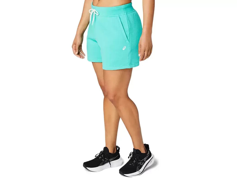 asics sunday sana fleeceshort fÜr damen