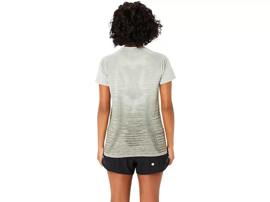 nahtloses kurzarm-top fÜr damen