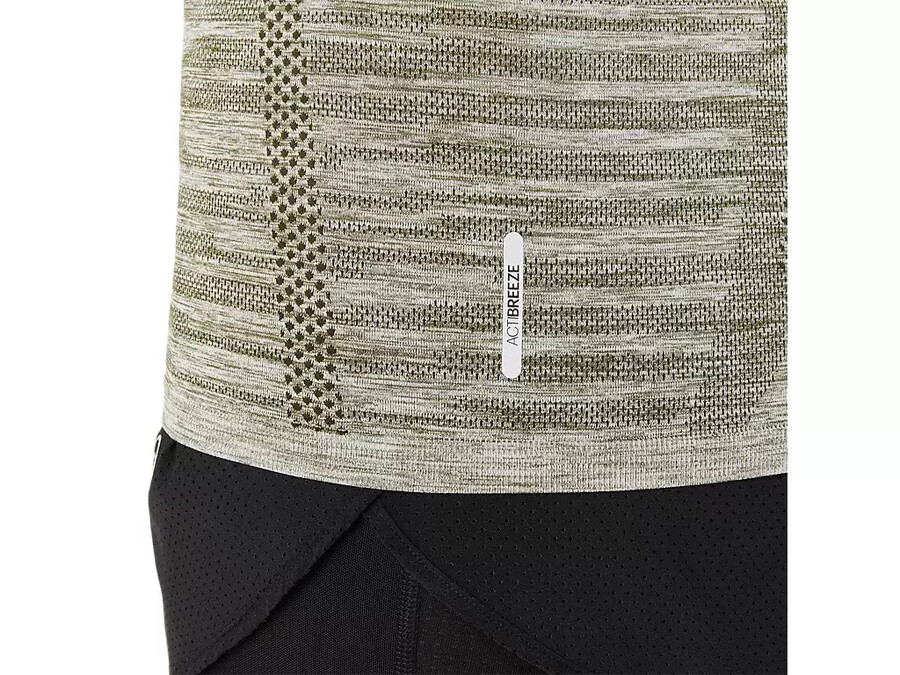 nahtloses kurzarm-top fÜr damen