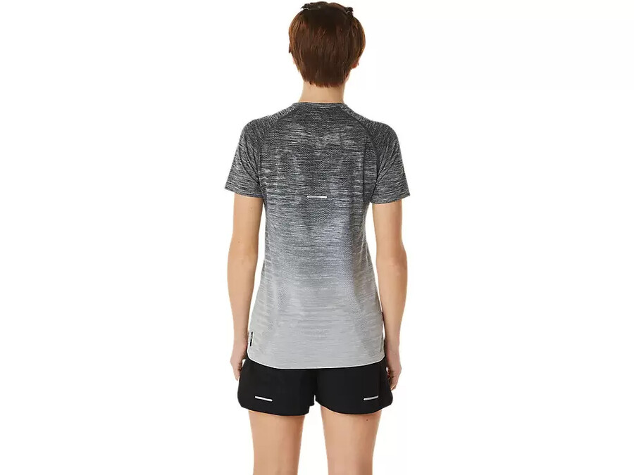 nahtloses kurzarm-top fÜr damen