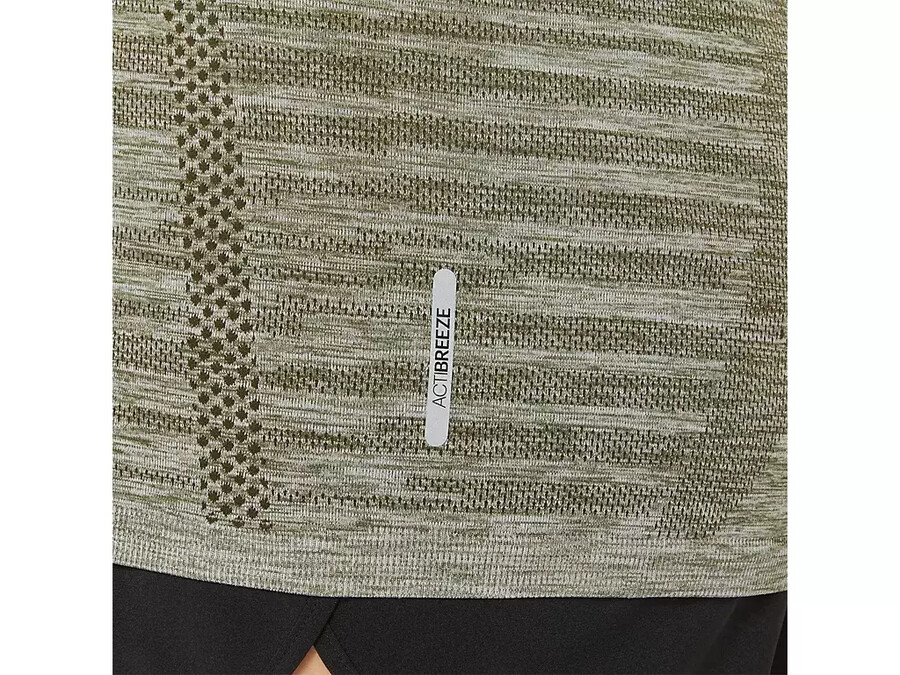 nahtloses langarm-top fÜr damen