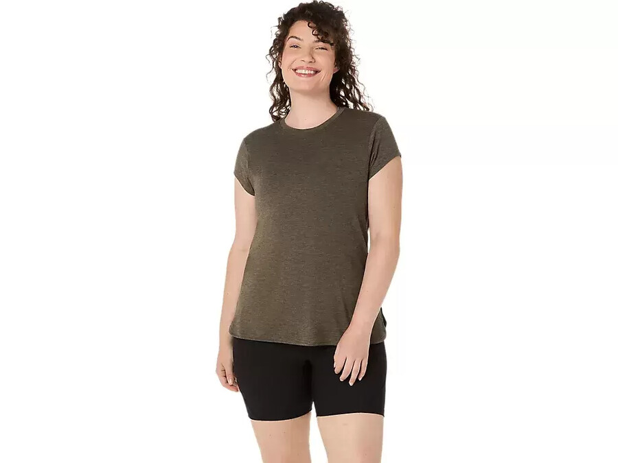 heather crewneck-top fÜr damen