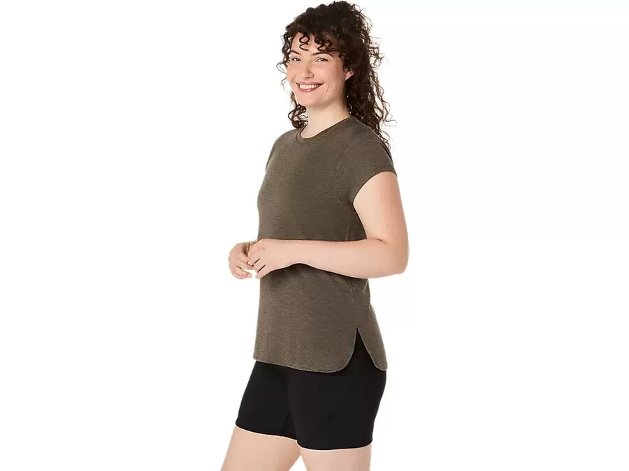 heather crewneck-top fÜr damen