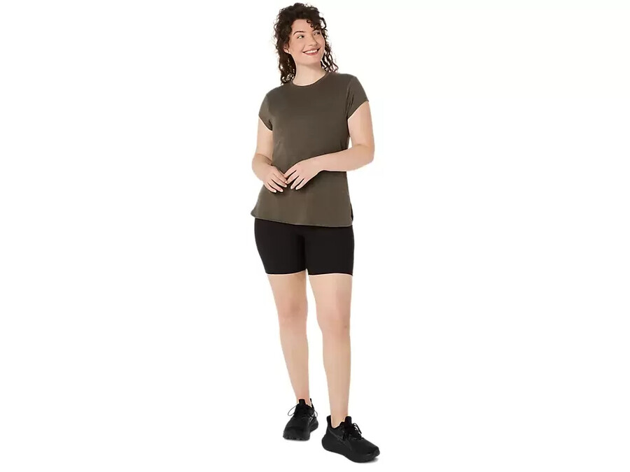 heather crewneck-top fÜr damen