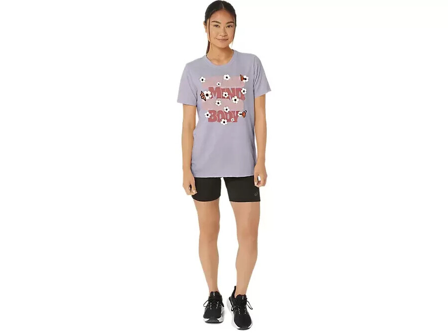 asics monarch slogan crew fÜr damen