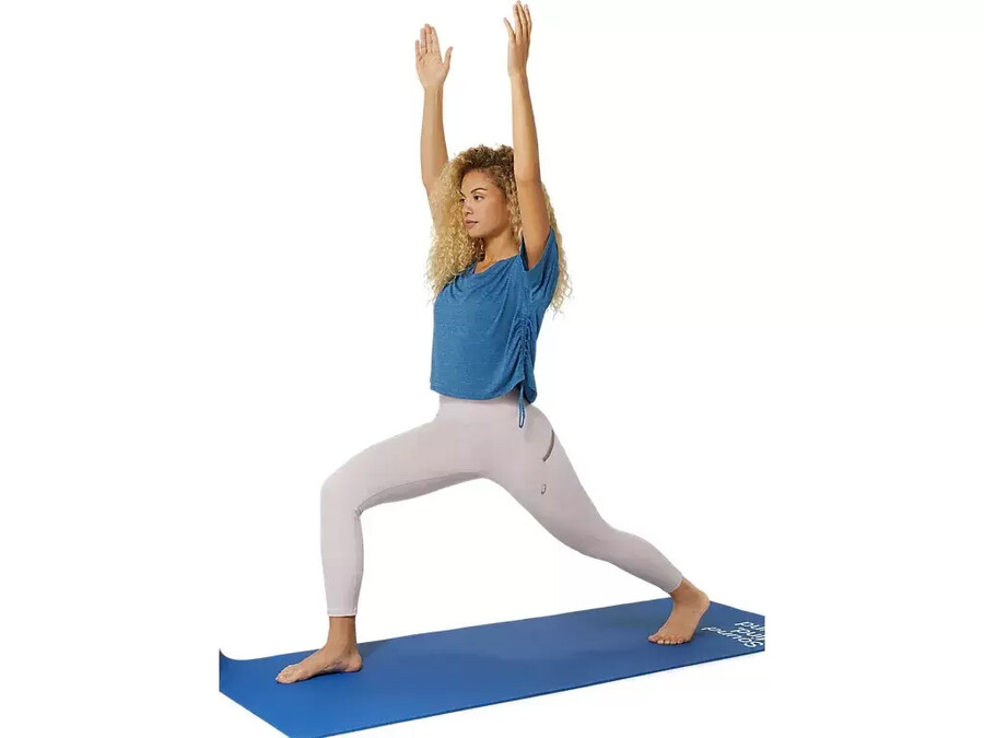 nagino flex heather kurzarm-oberteil