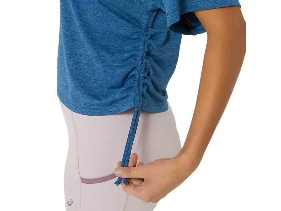 nagino flex heather kurzarm-oberteil