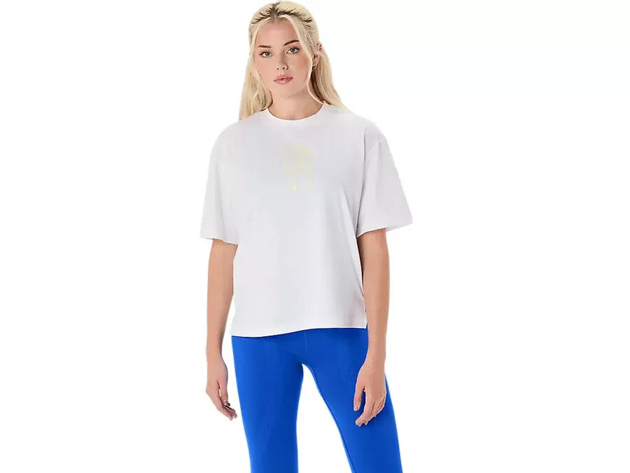 nagino entspanntes grafik-t-shirt