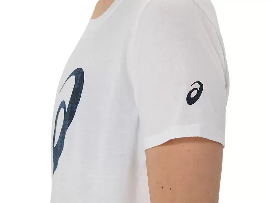 asics aizome kurzarm-t-shirt fÜr damen