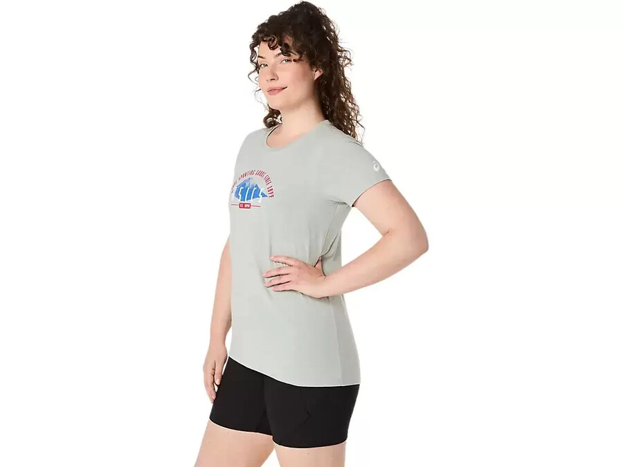 asics gsg 77 retro kurzarm-t-shirt