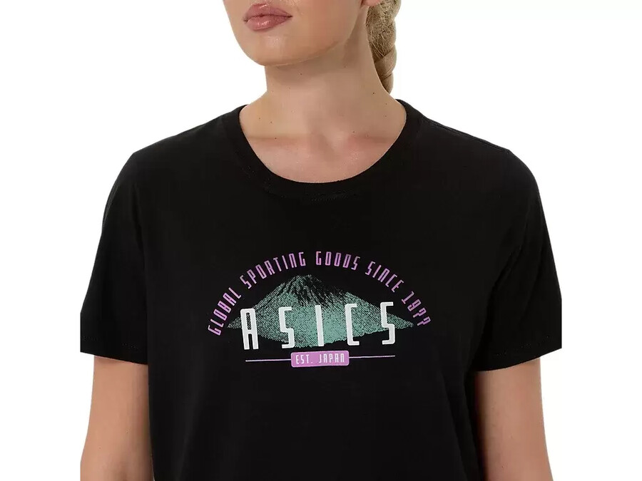 asics gsg 77 retro kurzarm-t-shirt