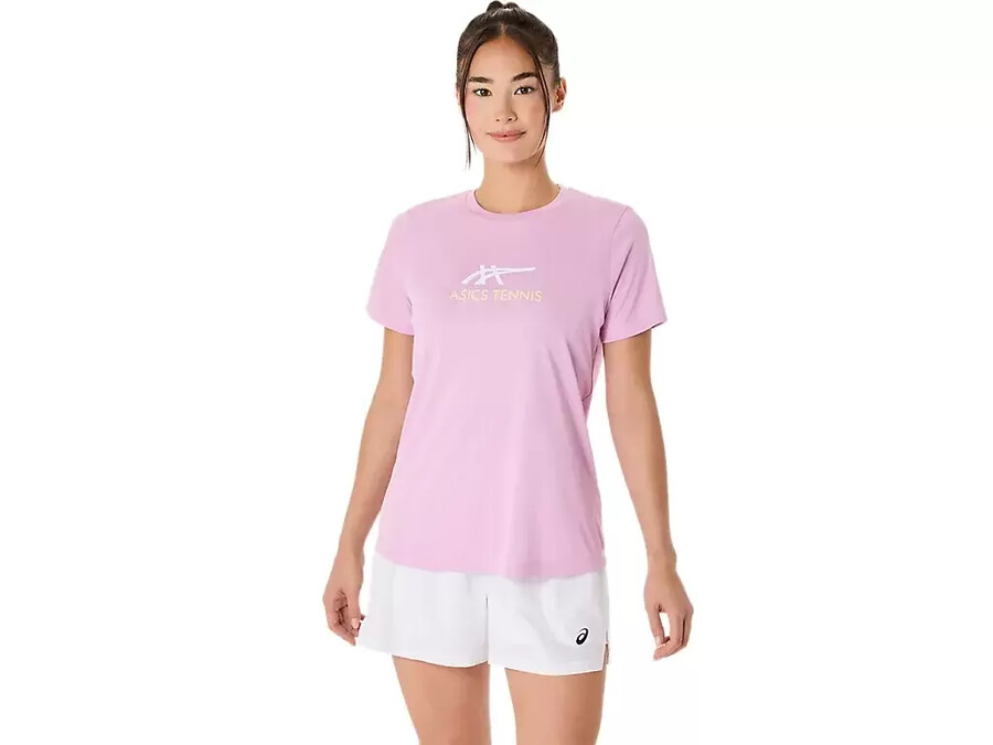 court tennis-grafiktee fÜr damen