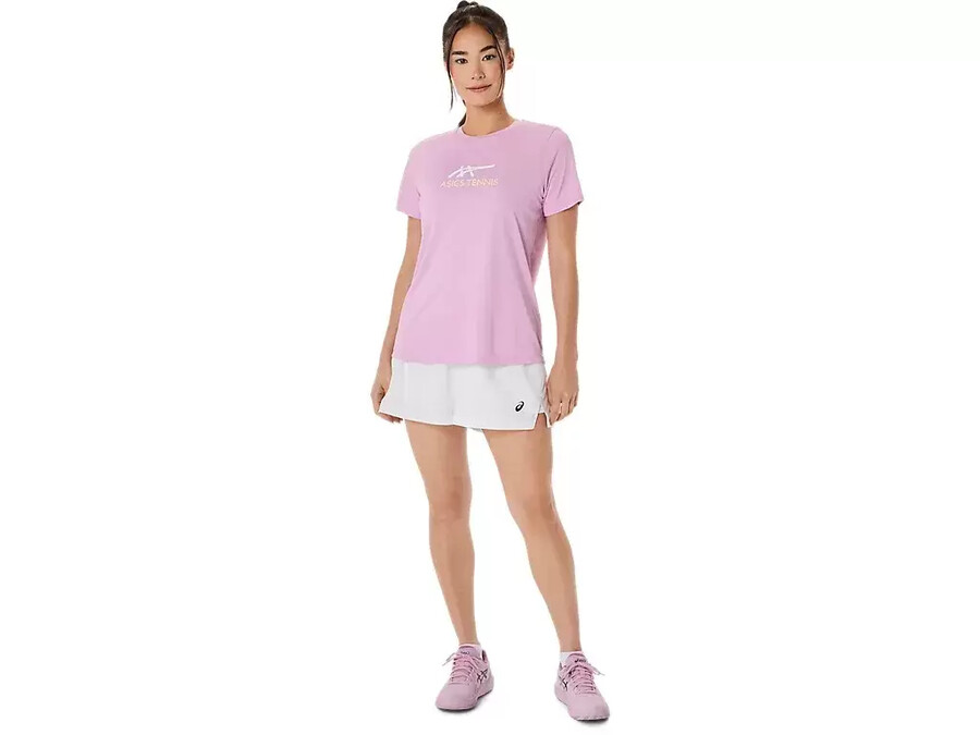 court tennis-grafiktee fÜr damen