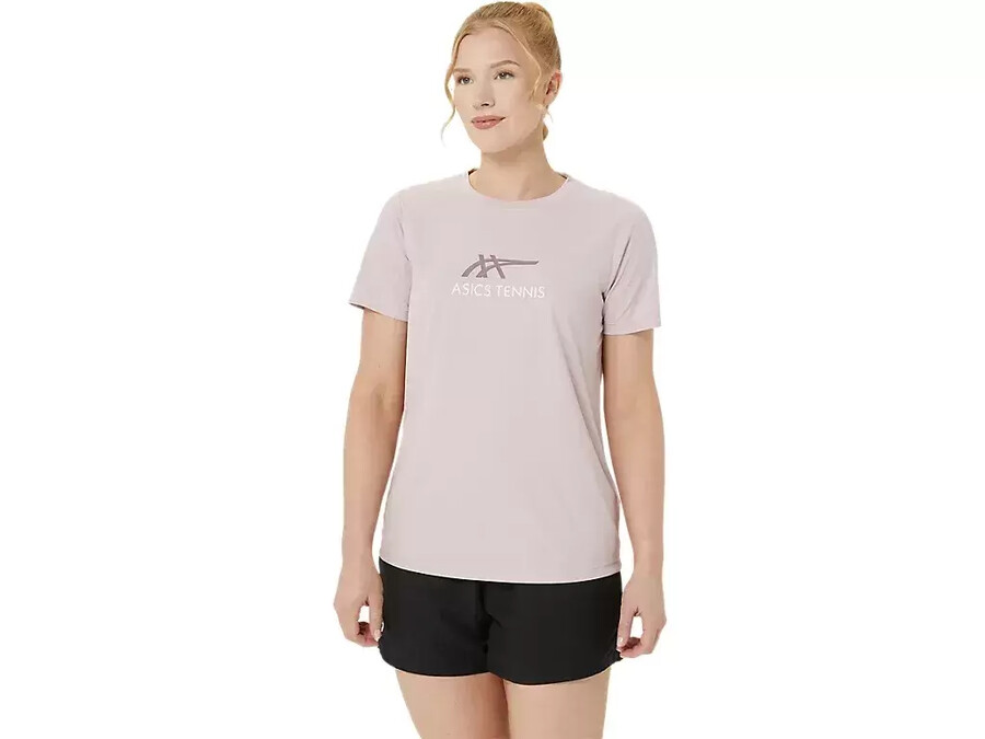 court tennis-grafiktee fÜr damen