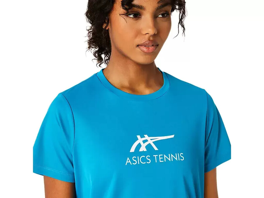 court tennis-grafiktee fÜr damen
