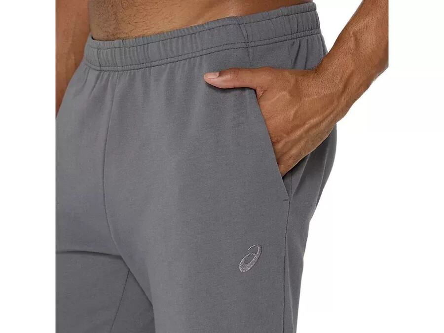 schwere strickhose mit geradem geschnittenem muster