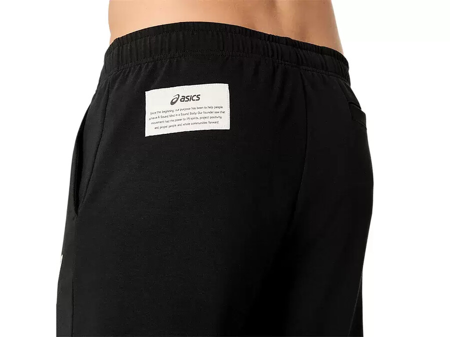 schwere strickhose mit geradem geschnittenem muster