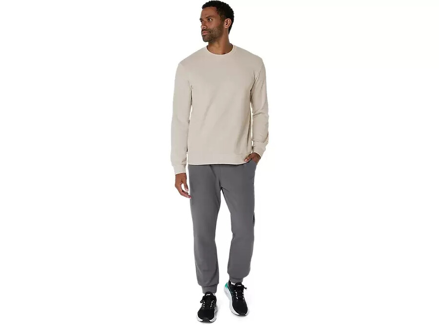 sweatshirt mit rundhalsausschnitt