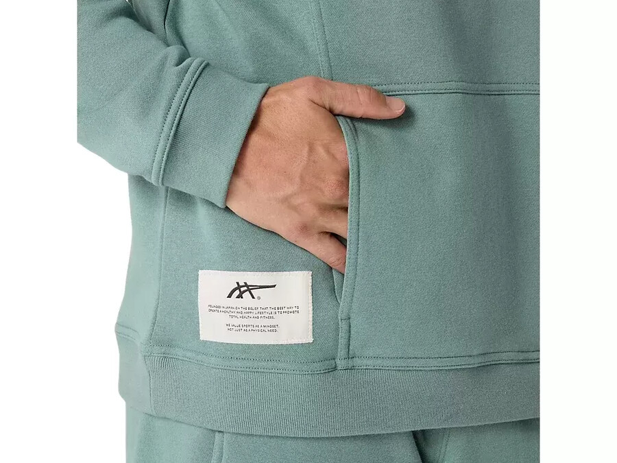 unisex asics sunday sana fleece-hoodie