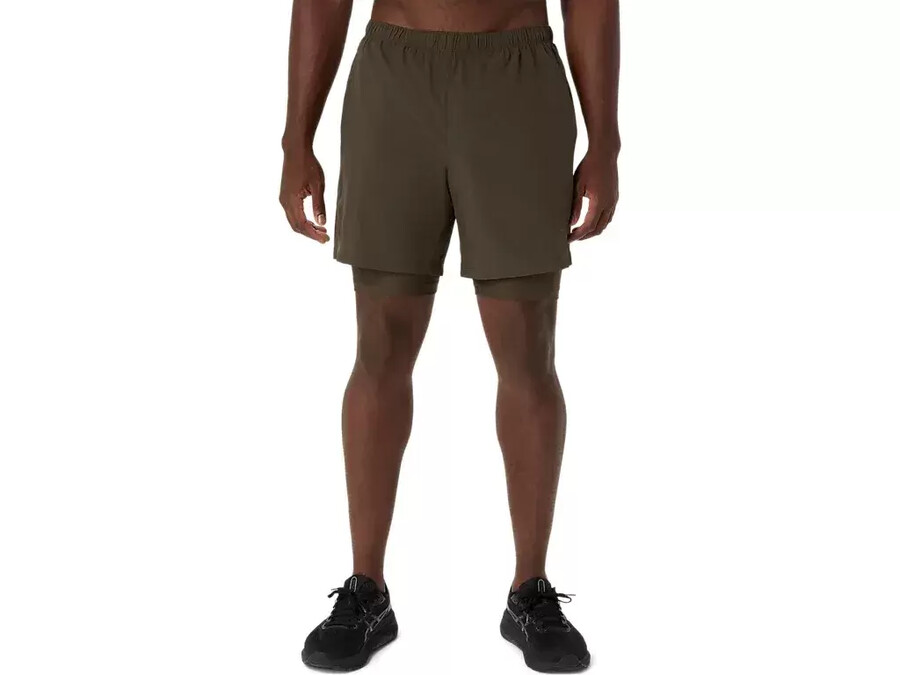 herren 7in 2 in 1 short