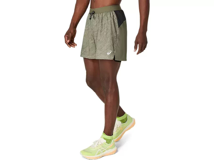 fujitrail allover print 5in short