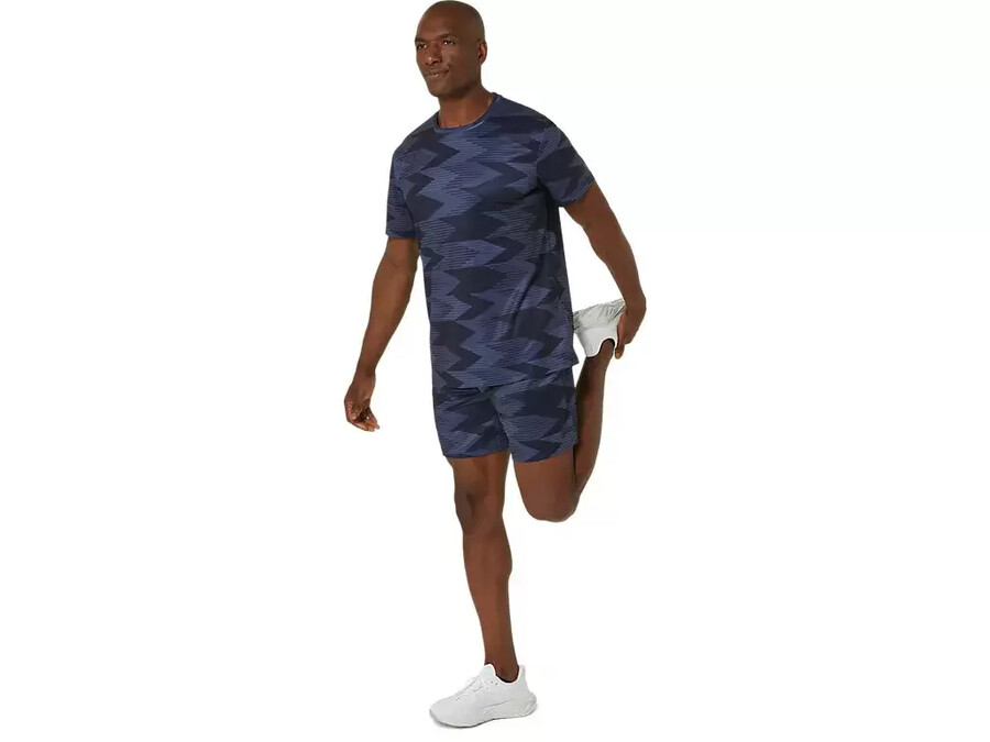 saisonale 7-zoll-shorts mit allover-print