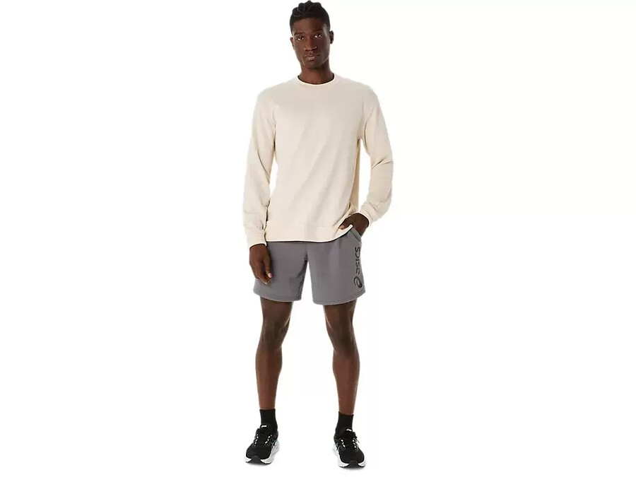 asics logo sweatshort