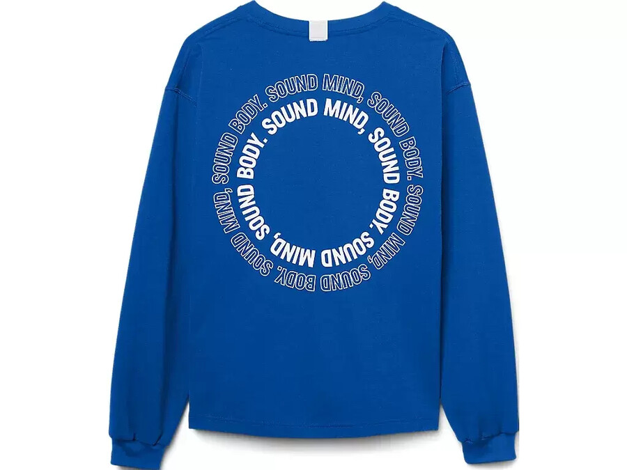 grafisches langarm-t-shirt