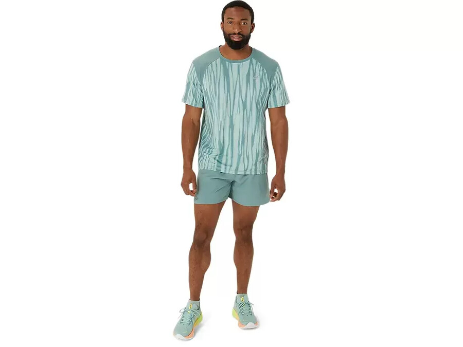 road allover-print kurzarm-top