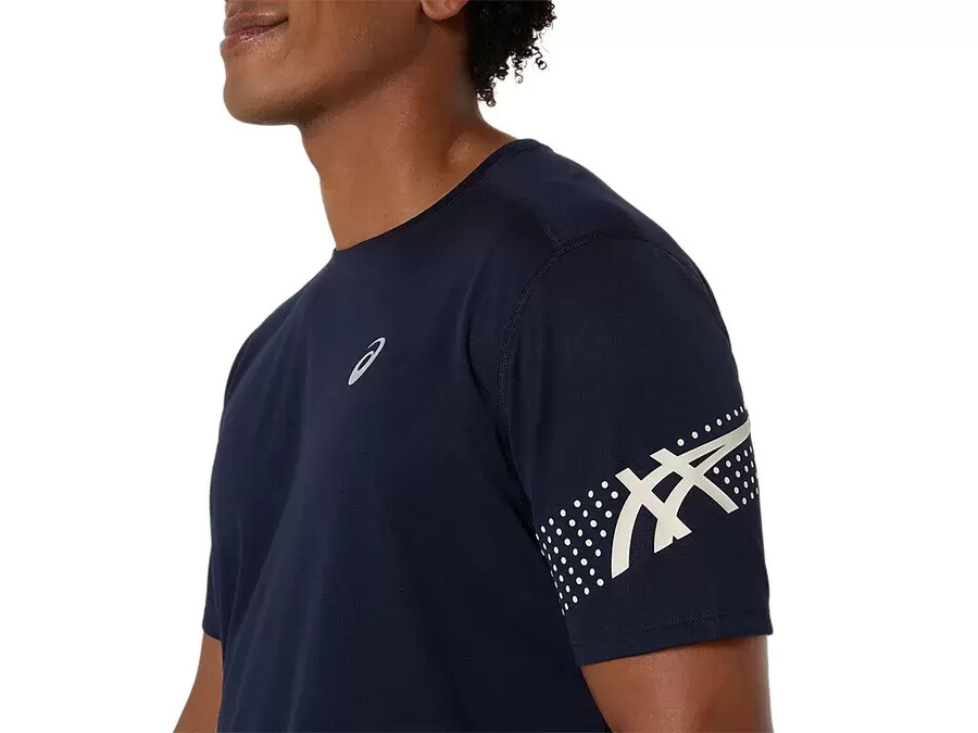 asics icon kurzarm-oberteil