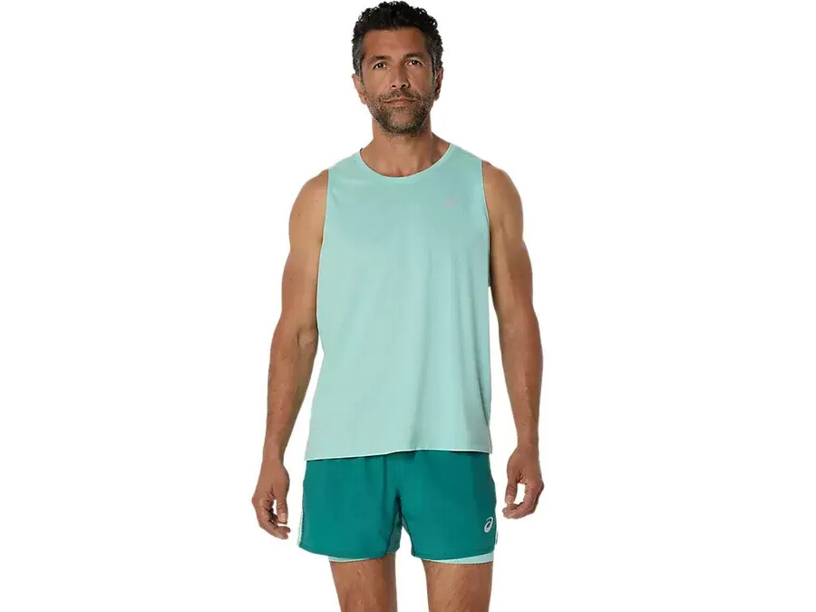 asics silbernes untershirt
