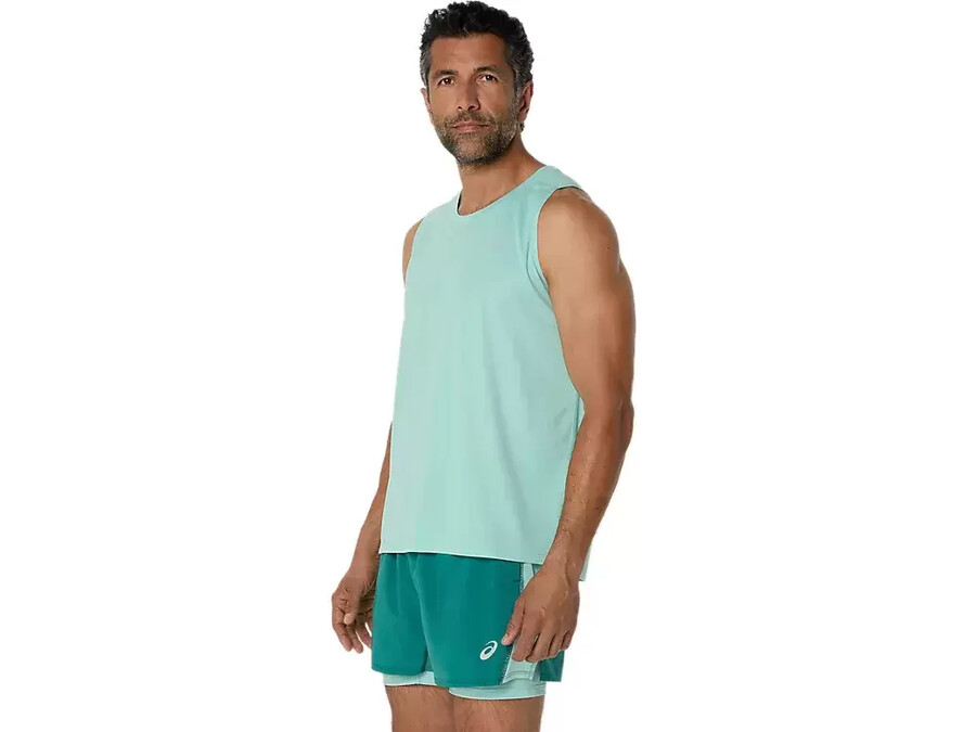 asics silbernes untershirt