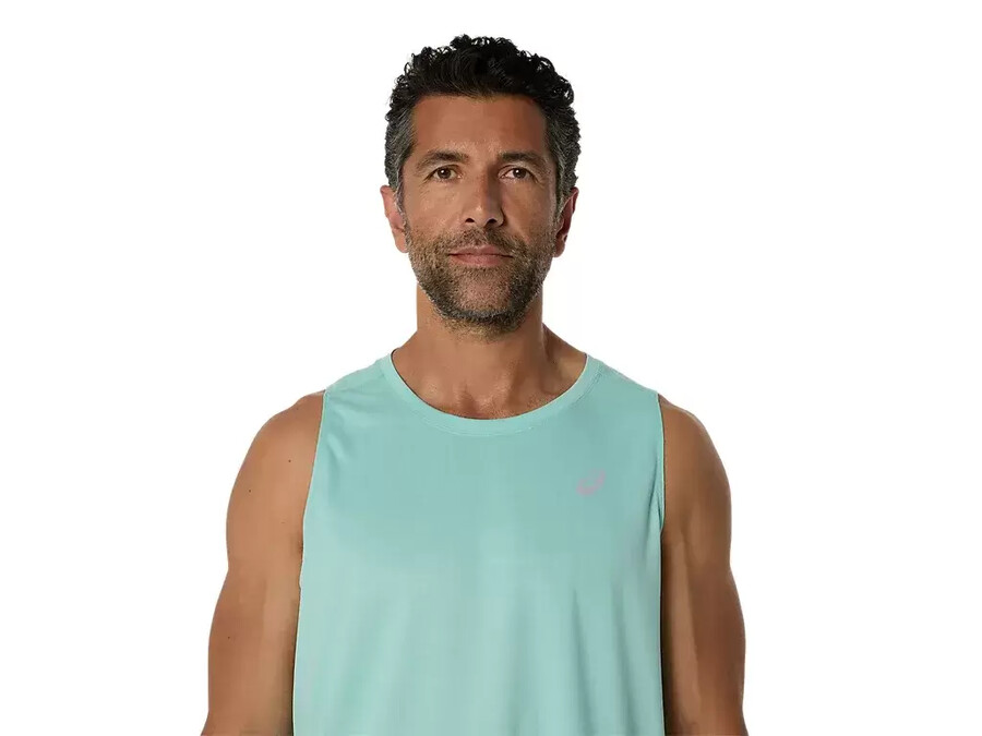asics silbernes untershirt