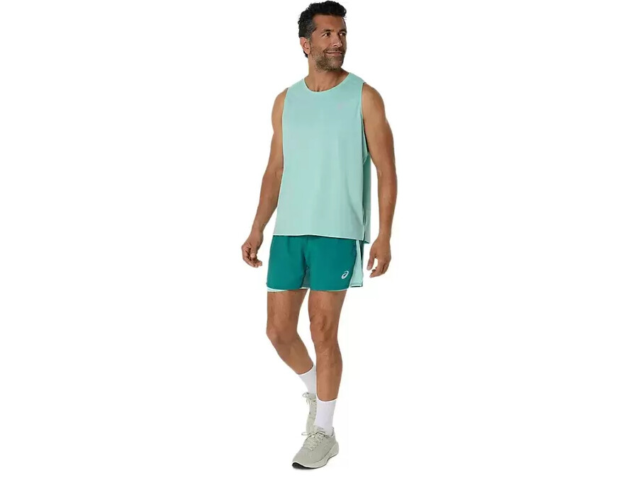 asics silbernes untershirt