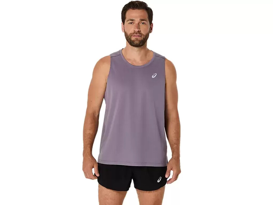 asics silbernes untershirt