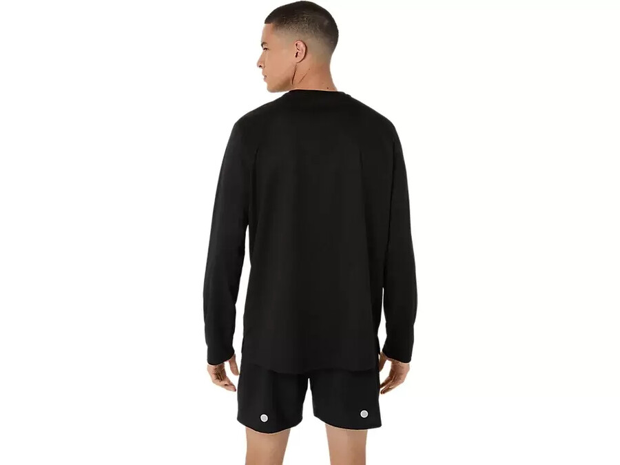 langarm-oberteil mit fujitrail-logo
