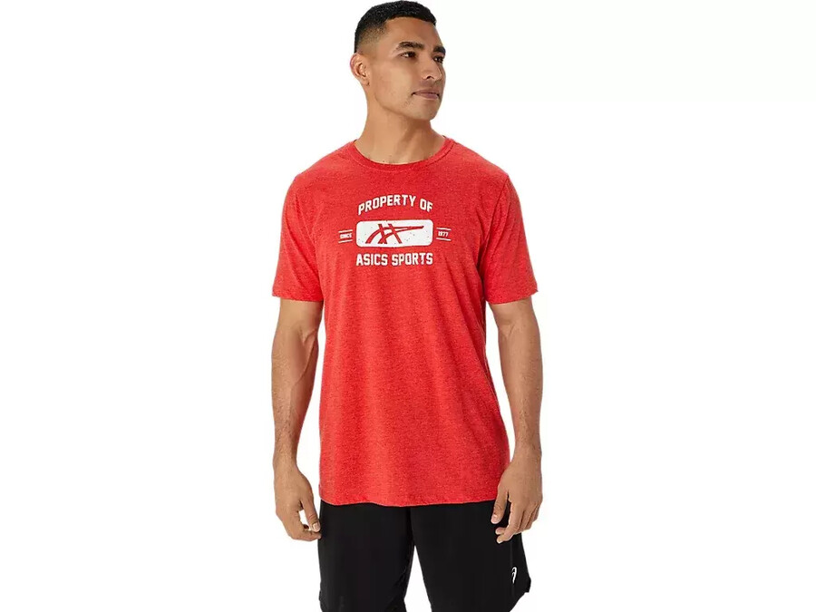 kurzarm-sport-t-shirt „property of asics