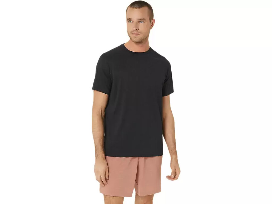 actibreeze jacquard kurzarm-oberteil