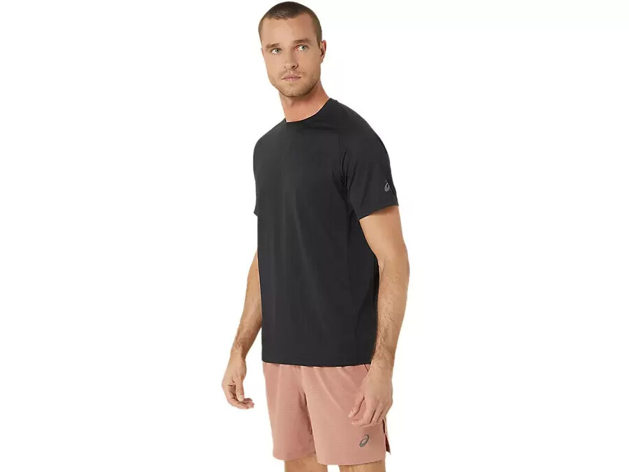 actibreeze jacquard kurzarm-oberteil