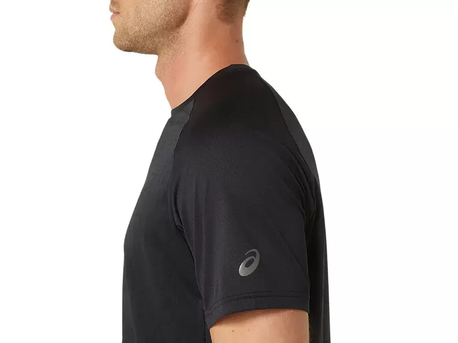 actibreeze jacquard kurzarm-oberteil
