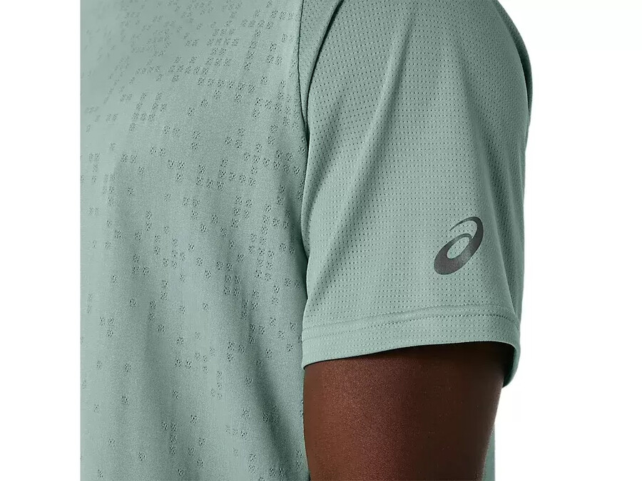 actibreeze jacquard kurzarm-oberteil